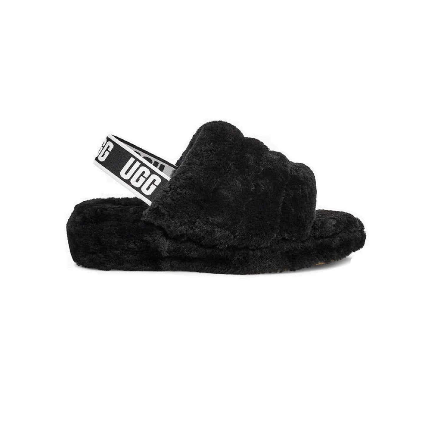 UGG Fluff Yeah Slide (Black)