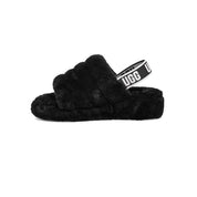 UGG Fluff Yeah Slide (Black)