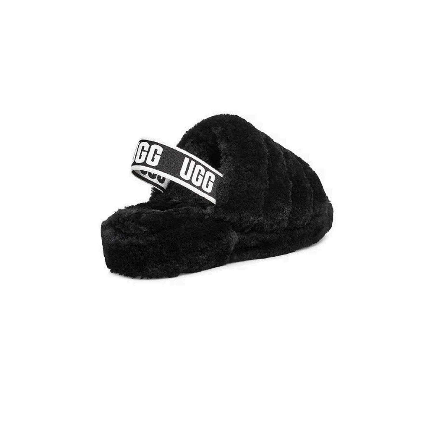 UGG Fluff Yeah Slide (Black)