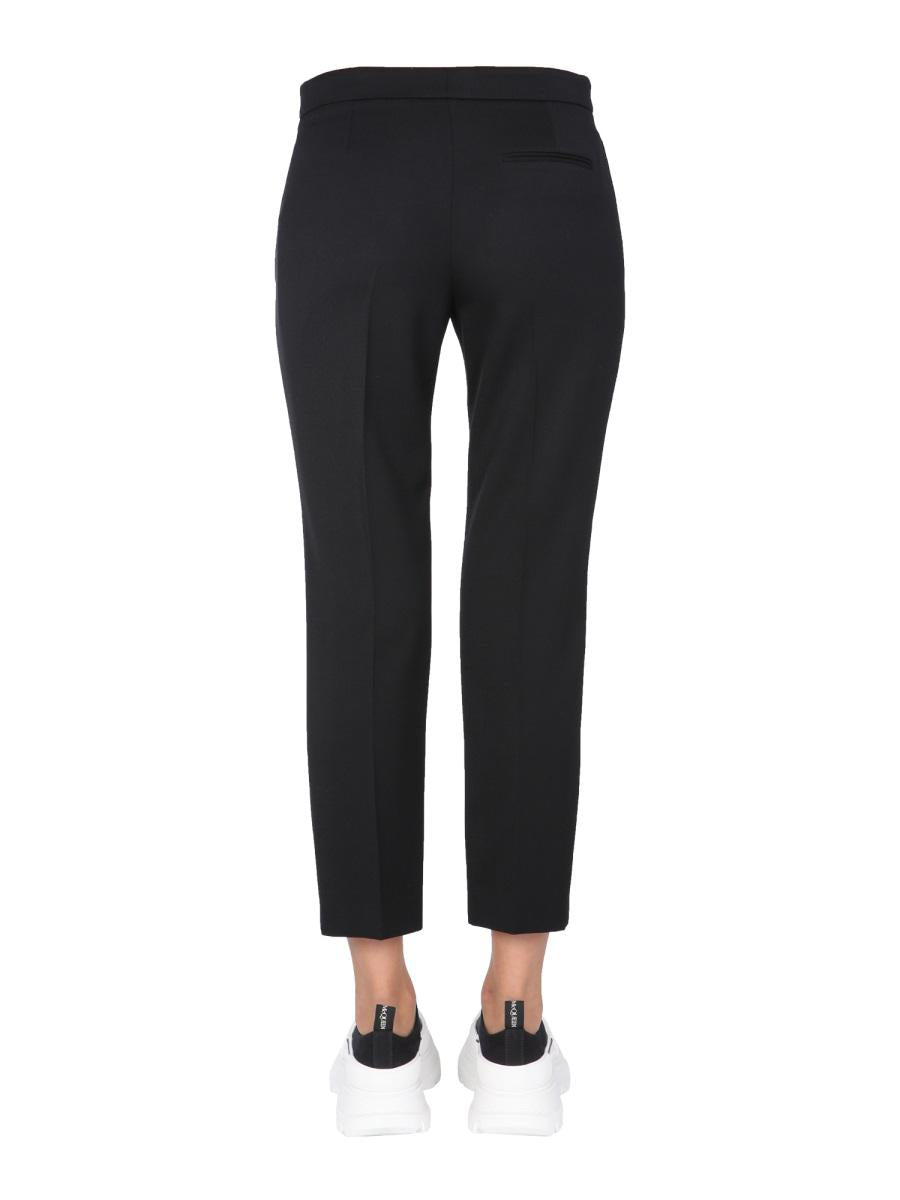 Alexander McQueen Cropped Straight Trousers