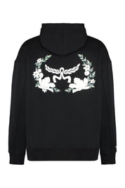 Mcm Logo Cotton Hoodie