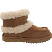 Ultra Mini Ugg Fluff Womens Suede Cold Weather Shearling Boots