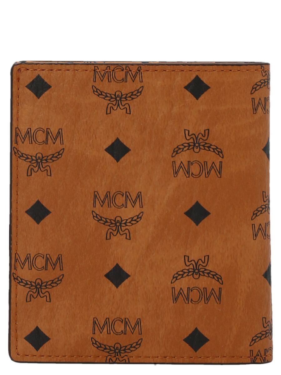 Mcm 'Veritas Mini Monogram' Card Holder