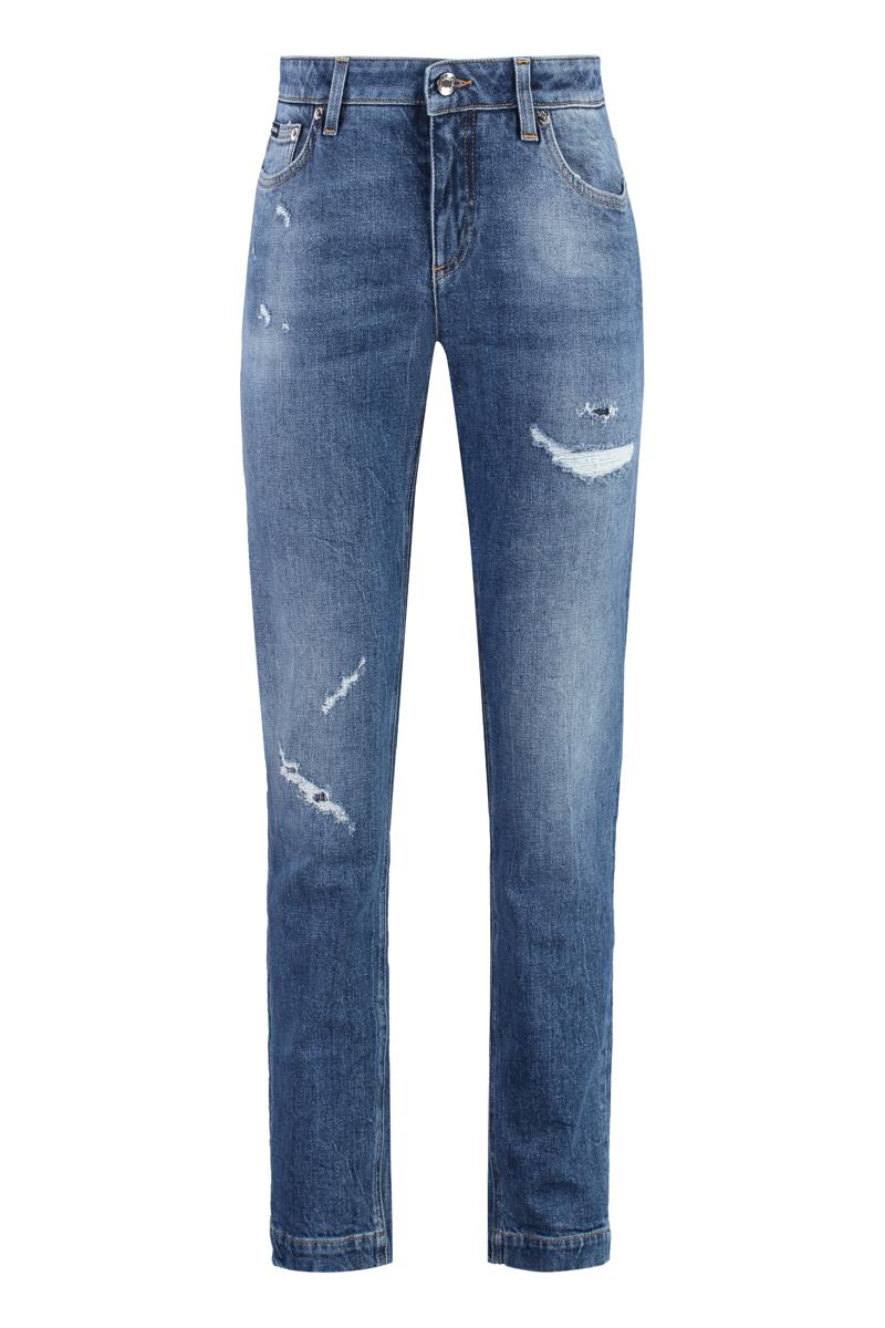 Dolce & Gabbana Stretch Cotton Jeans