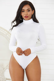 Turtleneck Long Sleeve Bodysuit