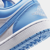 Air Jordan 1 Low UNC Womens Lifestyle Shoes (University Blue/White)