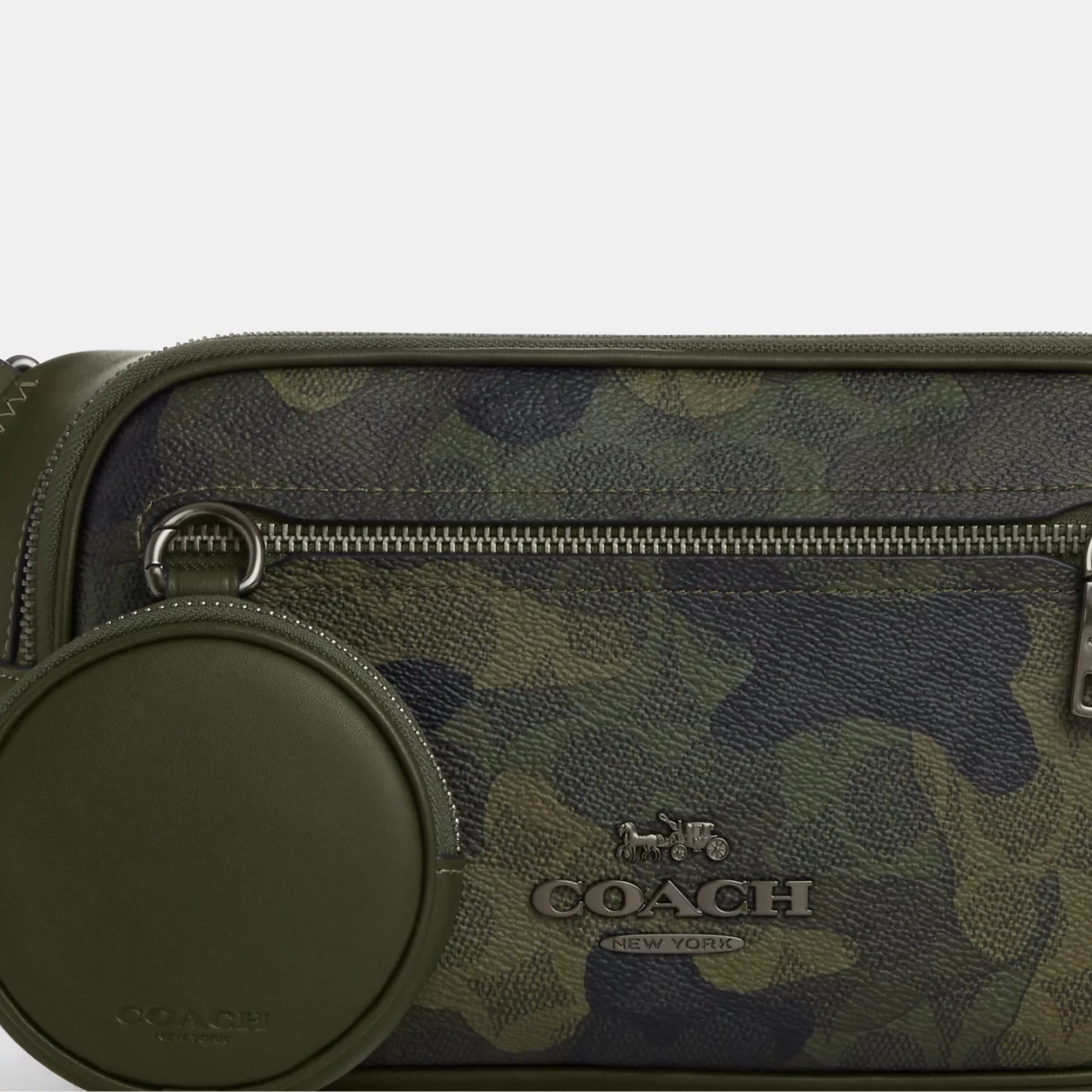 Coach Outlet Elias Belt Bag In Signature Camo Print