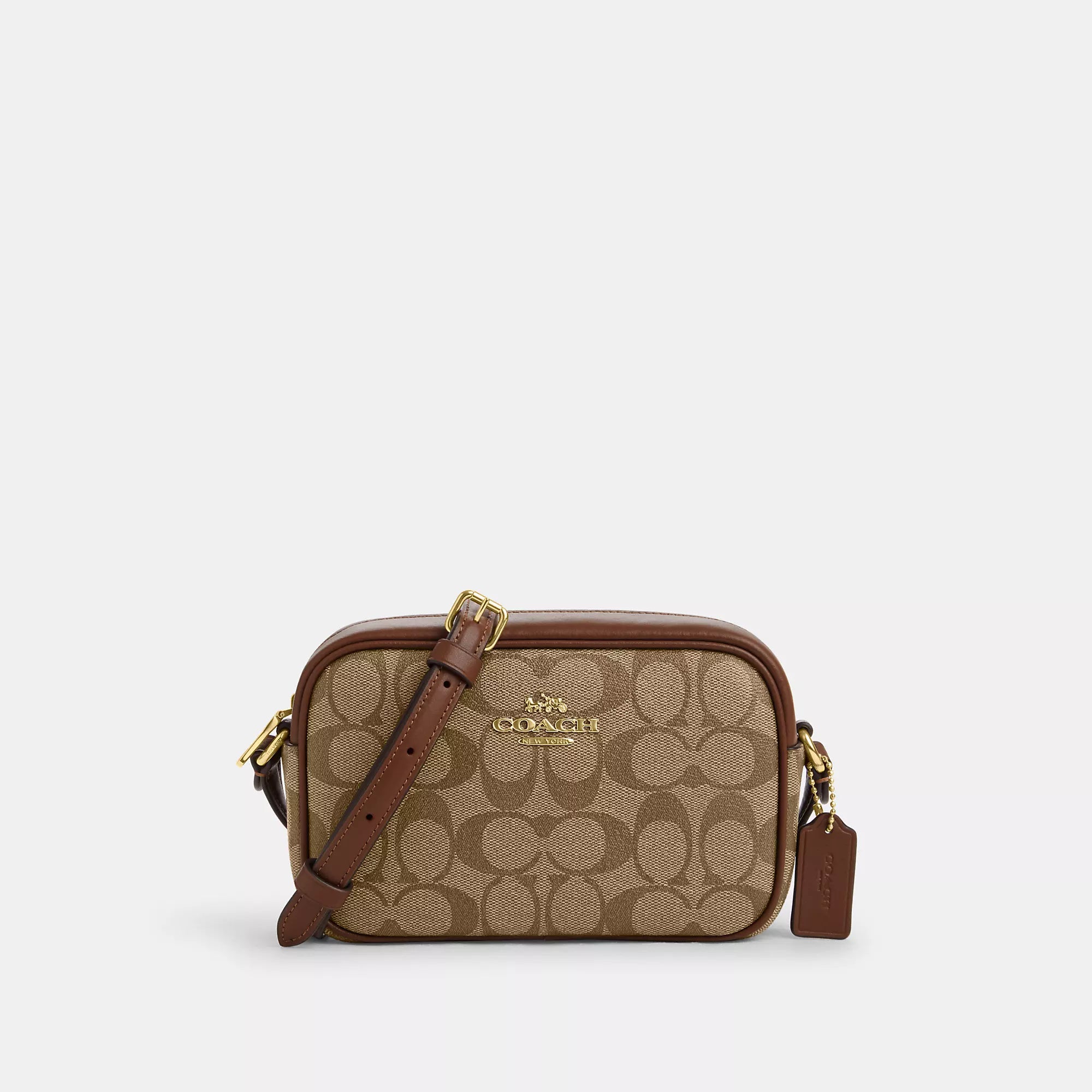 Coach Outlet Mini Jamie Camera Bag In Signature Canvas