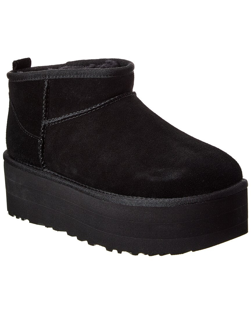 UGG Classic Ultra Mini Platform Suede Boot