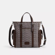 Coach Outlet Sprint Tote In Signature Jacquard