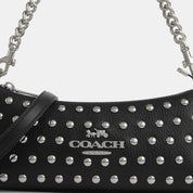 Coach Outlet Charlotte Shoulder Bag With Rivets