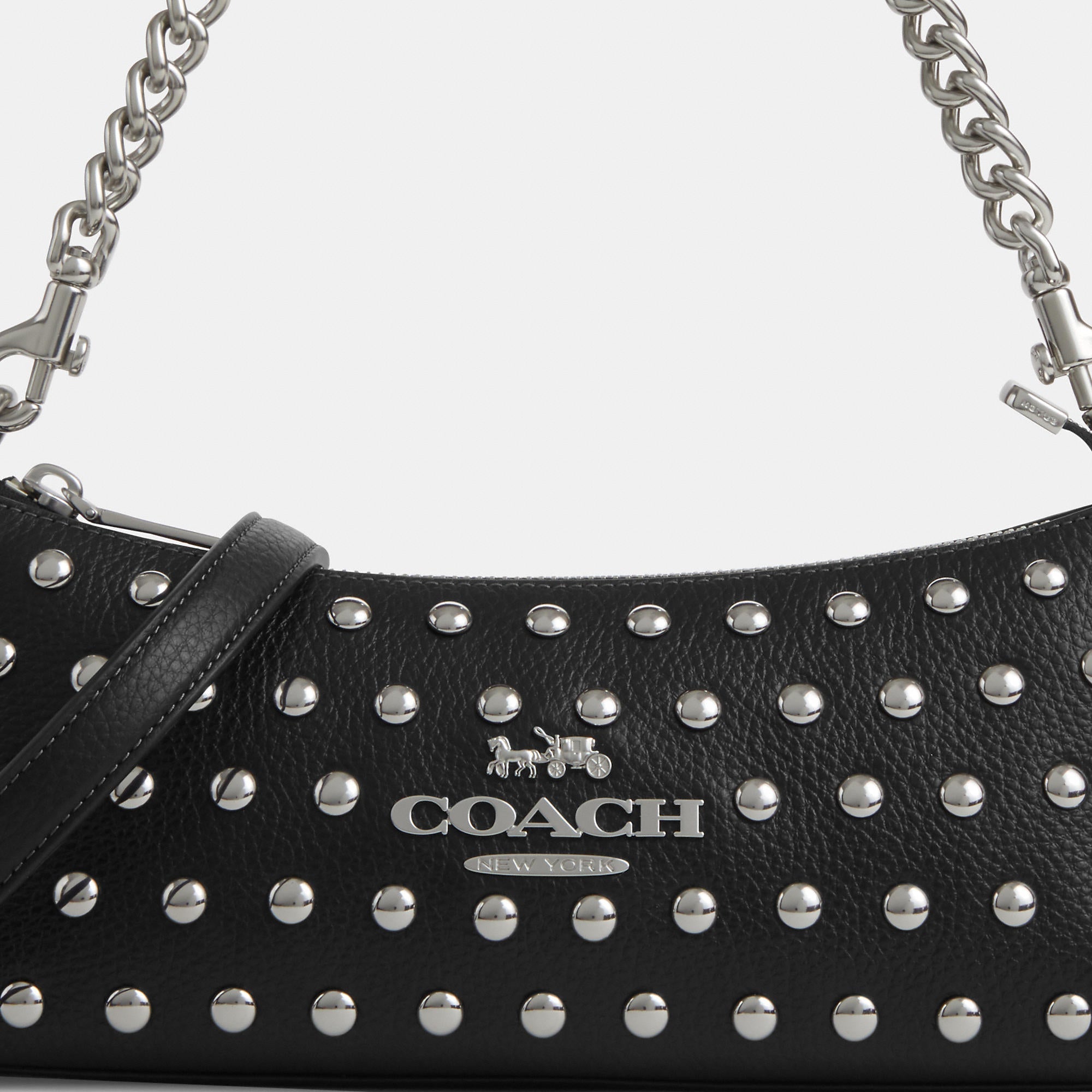 Coach Outlet Charlotte Shoulder Bag With Rivets