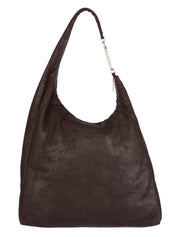 Rick Owens Leather Bag - Gemini Bag Brown