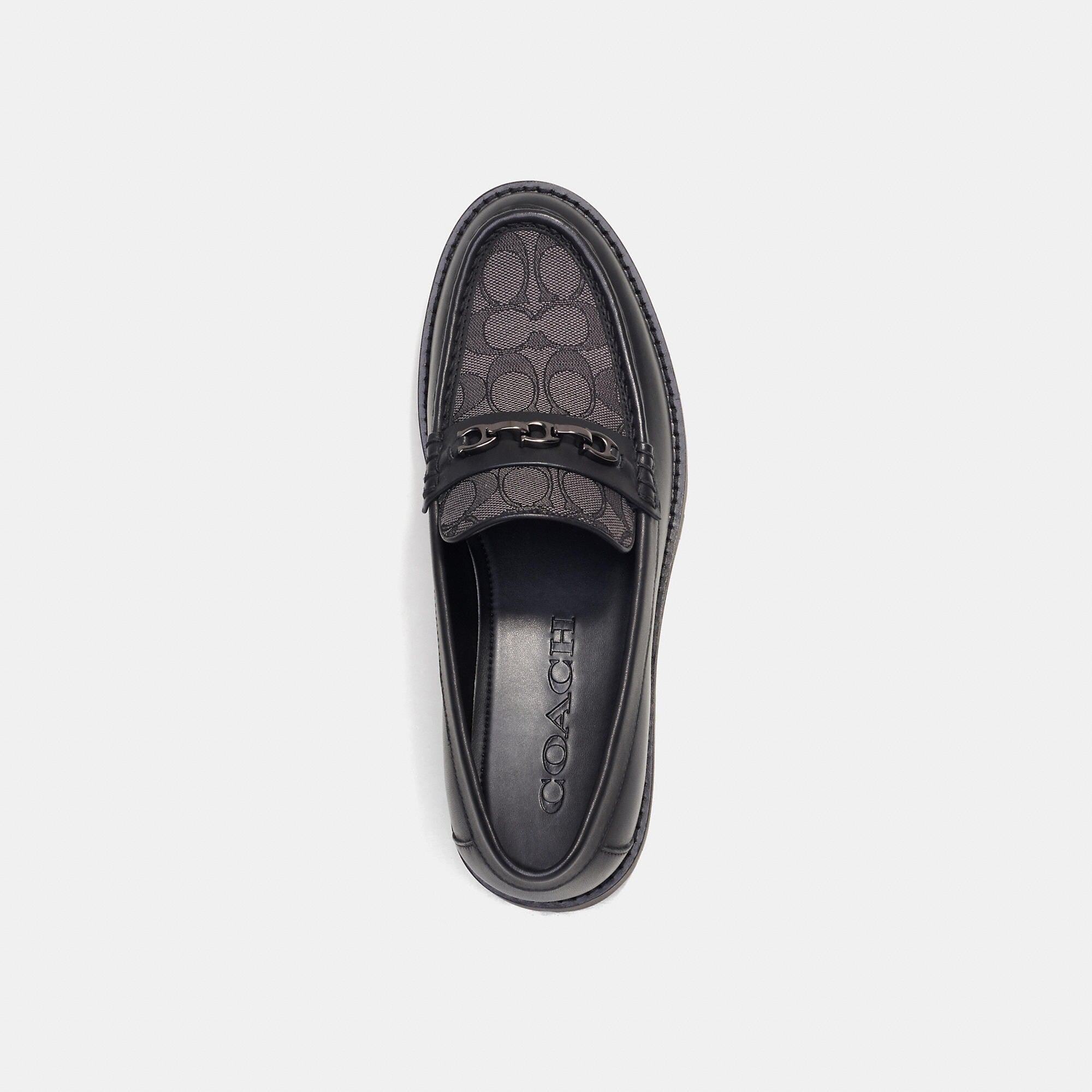 Coach Outlet Brooks Loafer In Signature Jacquard