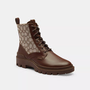 Coach Outlet Charlie Boot In Signature Jacquard