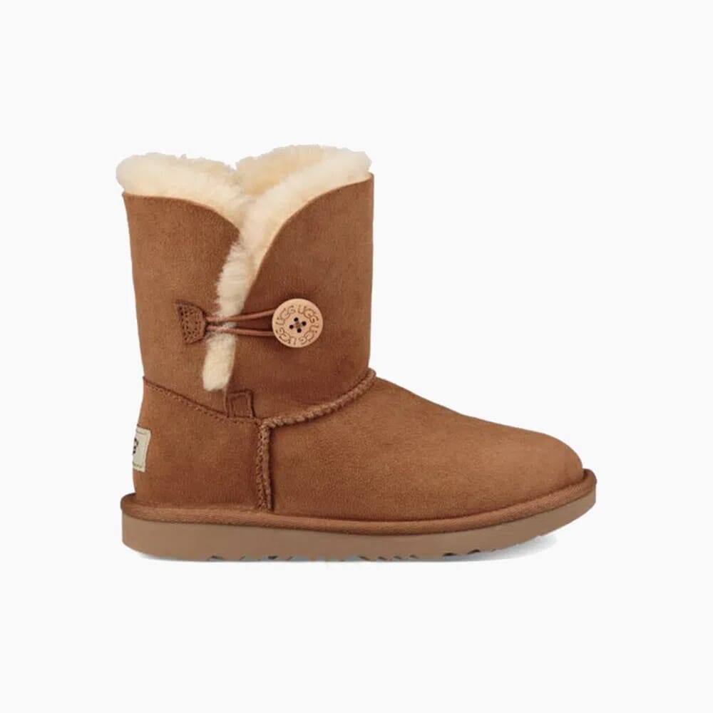 UGG Bailey Button II Chestnut  1017400K-CHE Grade-School