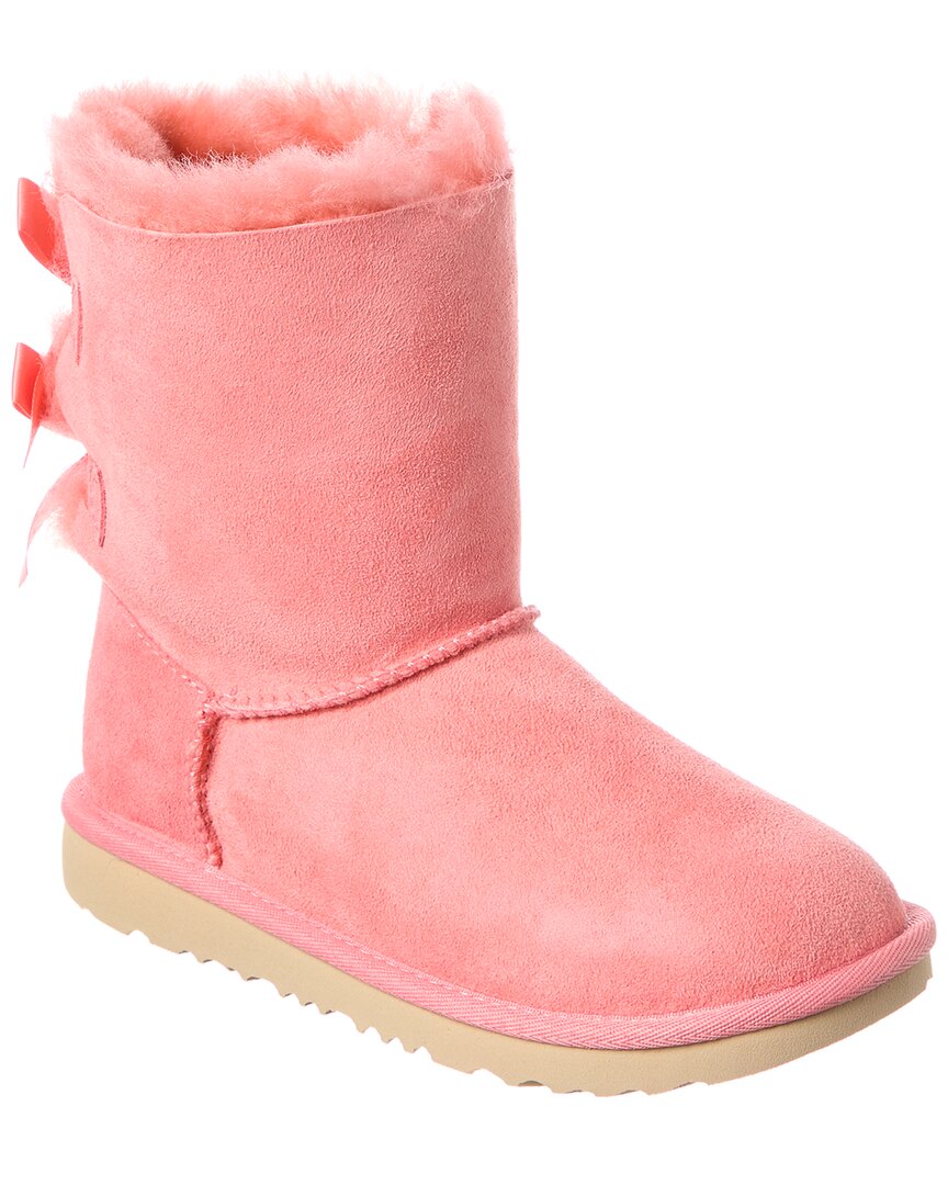 UGG Kids Bailey Bow II Suede Boot