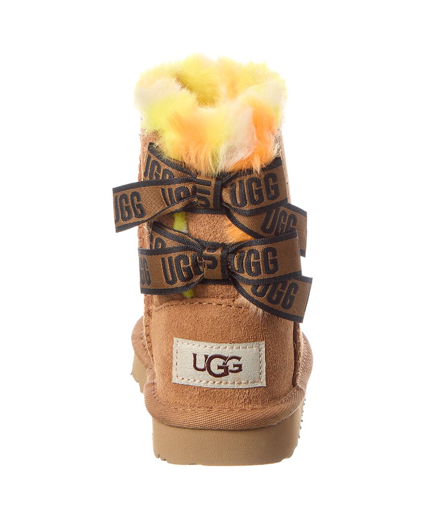 UGG Bailey Bow Plaid Punk Suede Boot