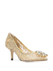 Dolce & Gabbana Taormina Lace Decollete Shoes