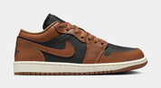 Air Jordan 1 Retro Low Archaeo Brown Womens Lifestyle Shoes (Archaeo Brown/Black/Sail)