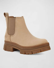 Ashton Chelsea Boots In Mustard Seed