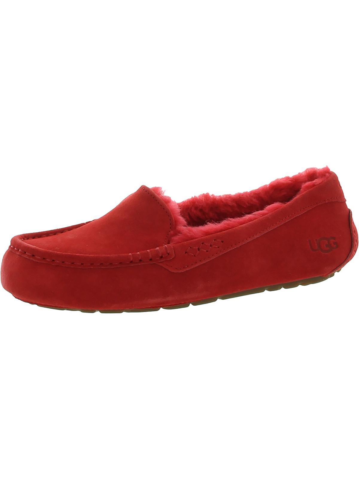 Ansley Womens Suede Comfy Moccasin Slippers