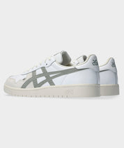 Asics Japan S in White + Seal Grey