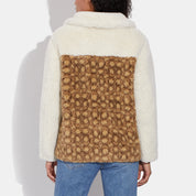 Coach Outlet Sherpa Signature Jacket