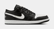 Air Jordan 1 Low Orca Mens Basketball Shoes (Black/White)