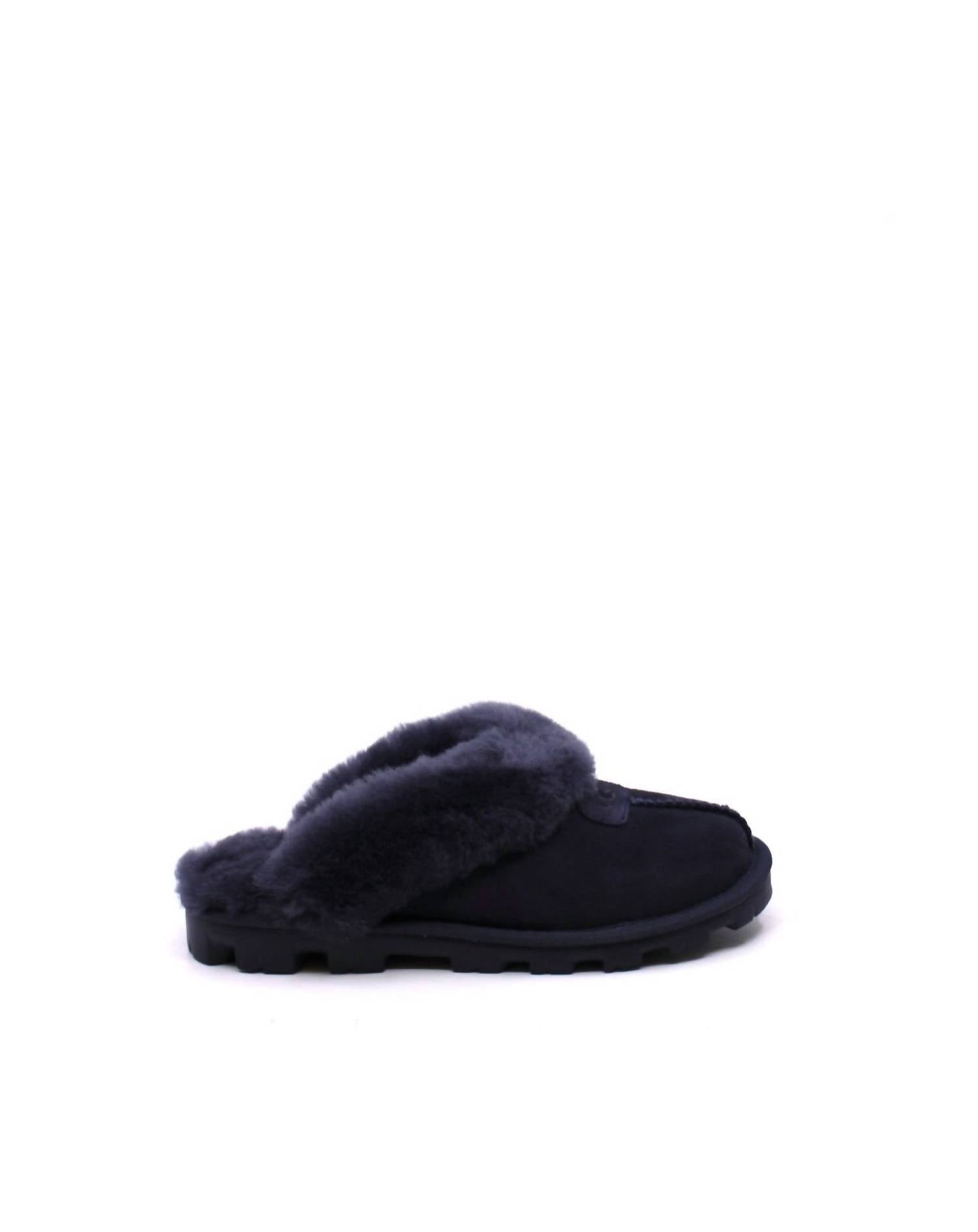 Coquette Slippers In Eve Blue