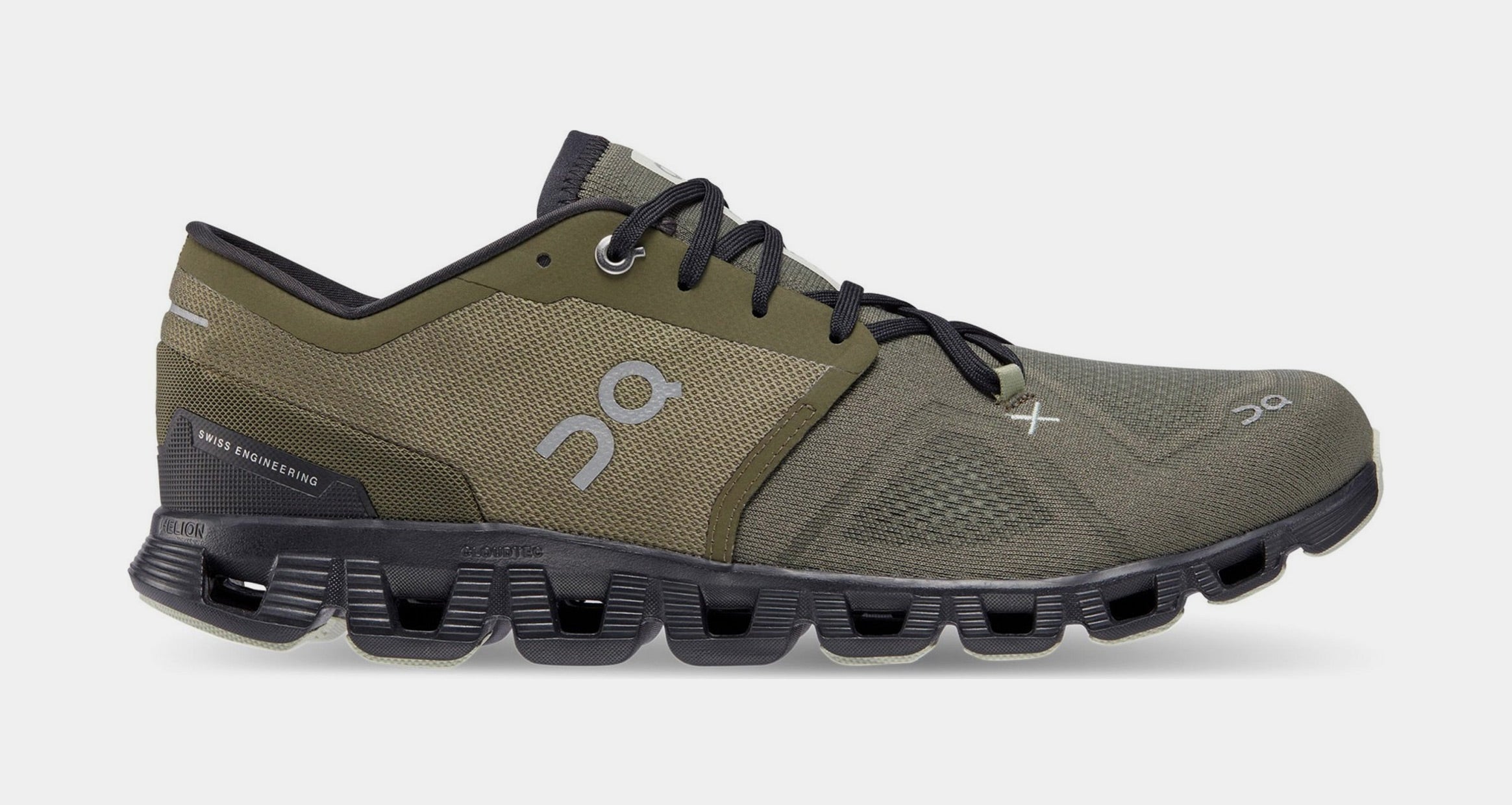 Cloud X 3 Mens Running Shoes (Olive/Reseda)