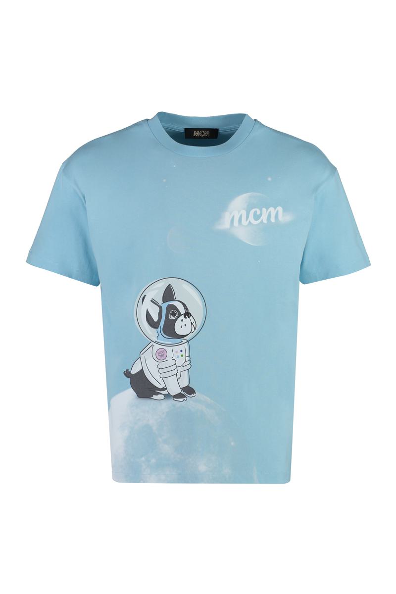 Mcm Printed Cotton T-Shirt