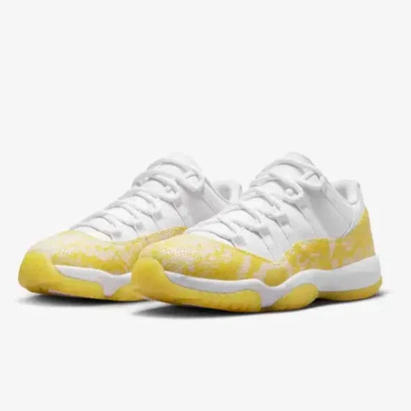 Air Jordan Women's 11 Retro Low 'Yellow Snakeskin'