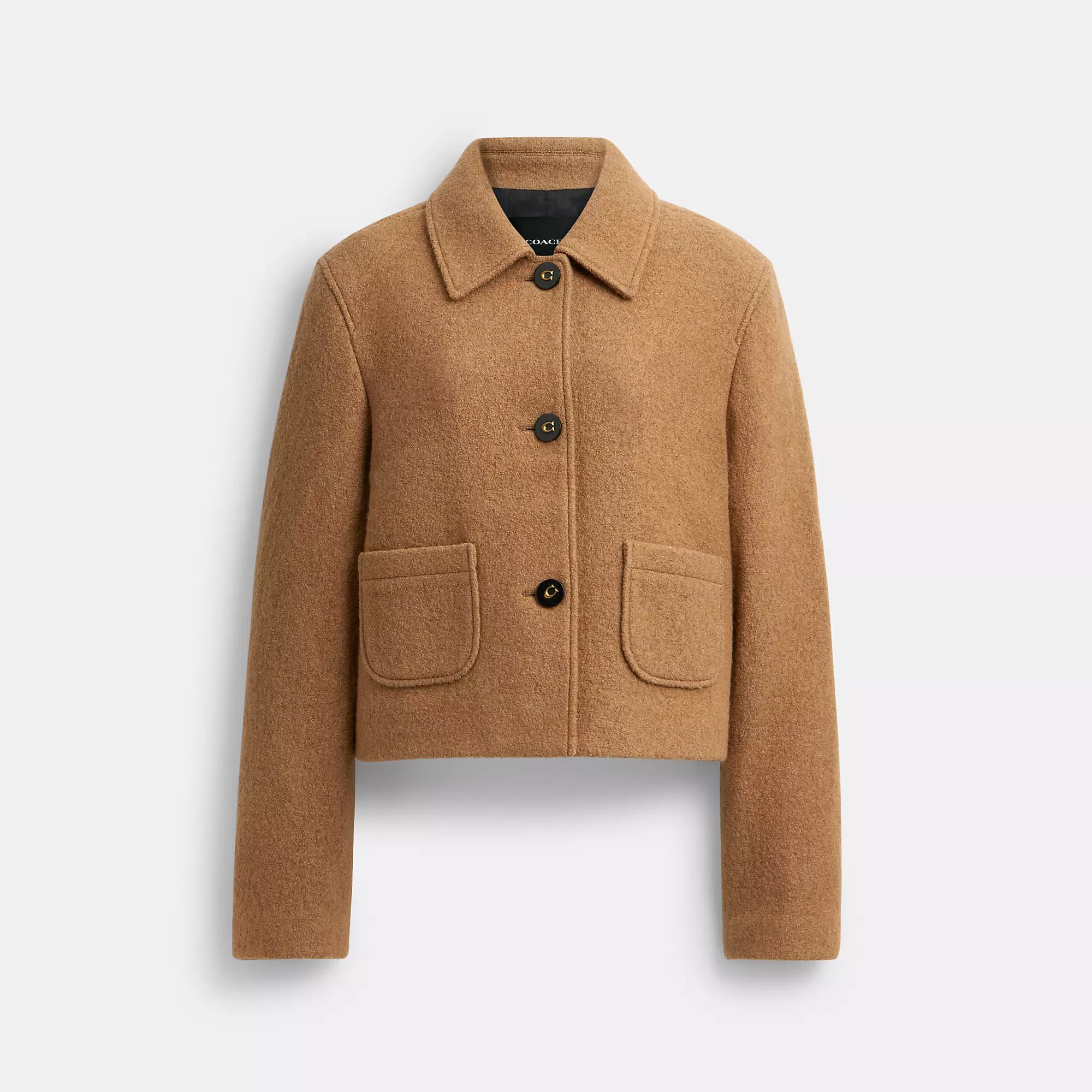 Coach Outlet Short Wool Coat