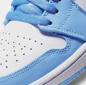 Air Jordan 1 Low UNC Womens Lifestyle Shoes (University Blue/White)