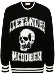 Alexander McQueen Logo Organic Cotton Sweatshirt