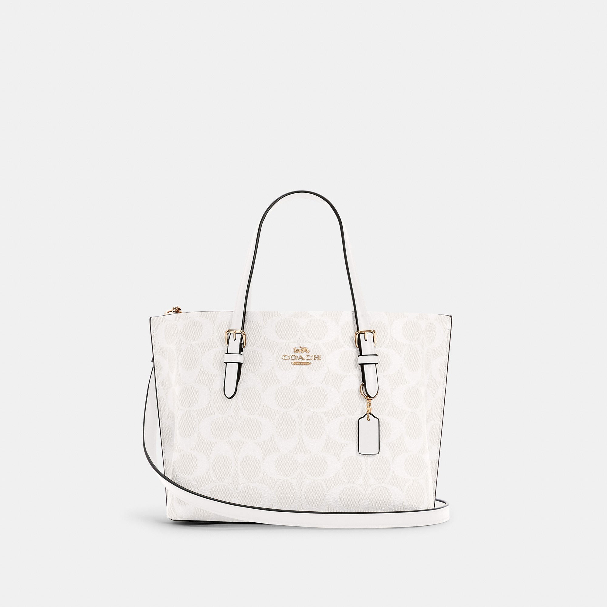 Coach Outlet Mollie Tote 25 In Signature Canvas