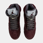 Air Jordan 5 Retro Burgundy Mens Lifestyle Shoes (Burgundy)