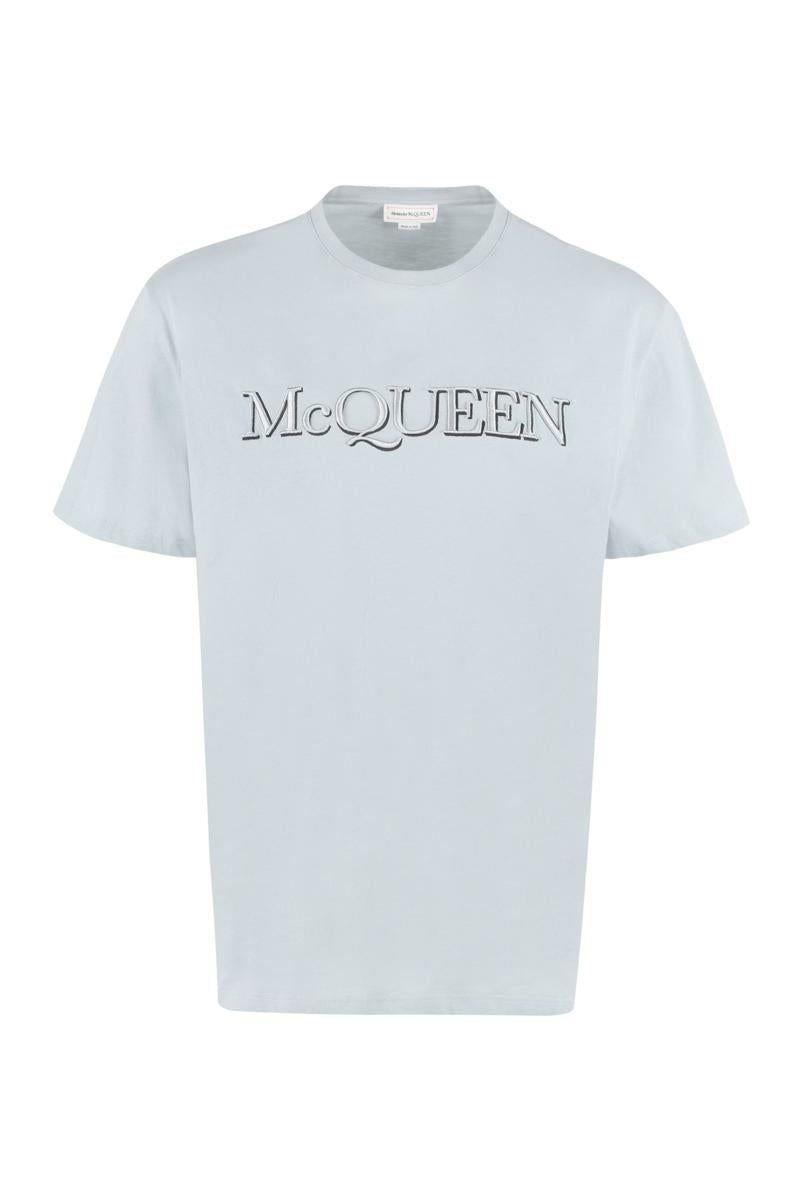 Alexander McQueen Logo Cotton T-Shirt