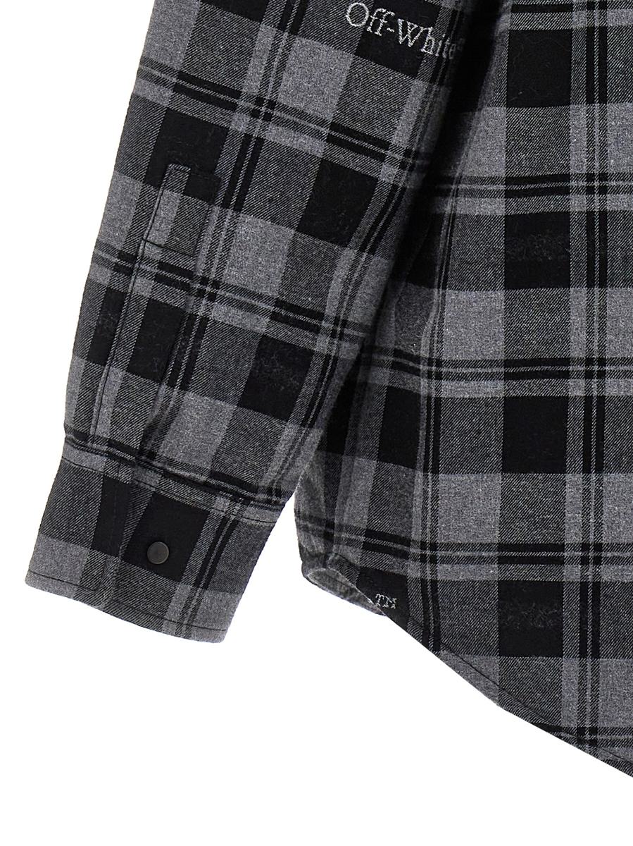 Off-White 'Check Flannel Padded' Jacket