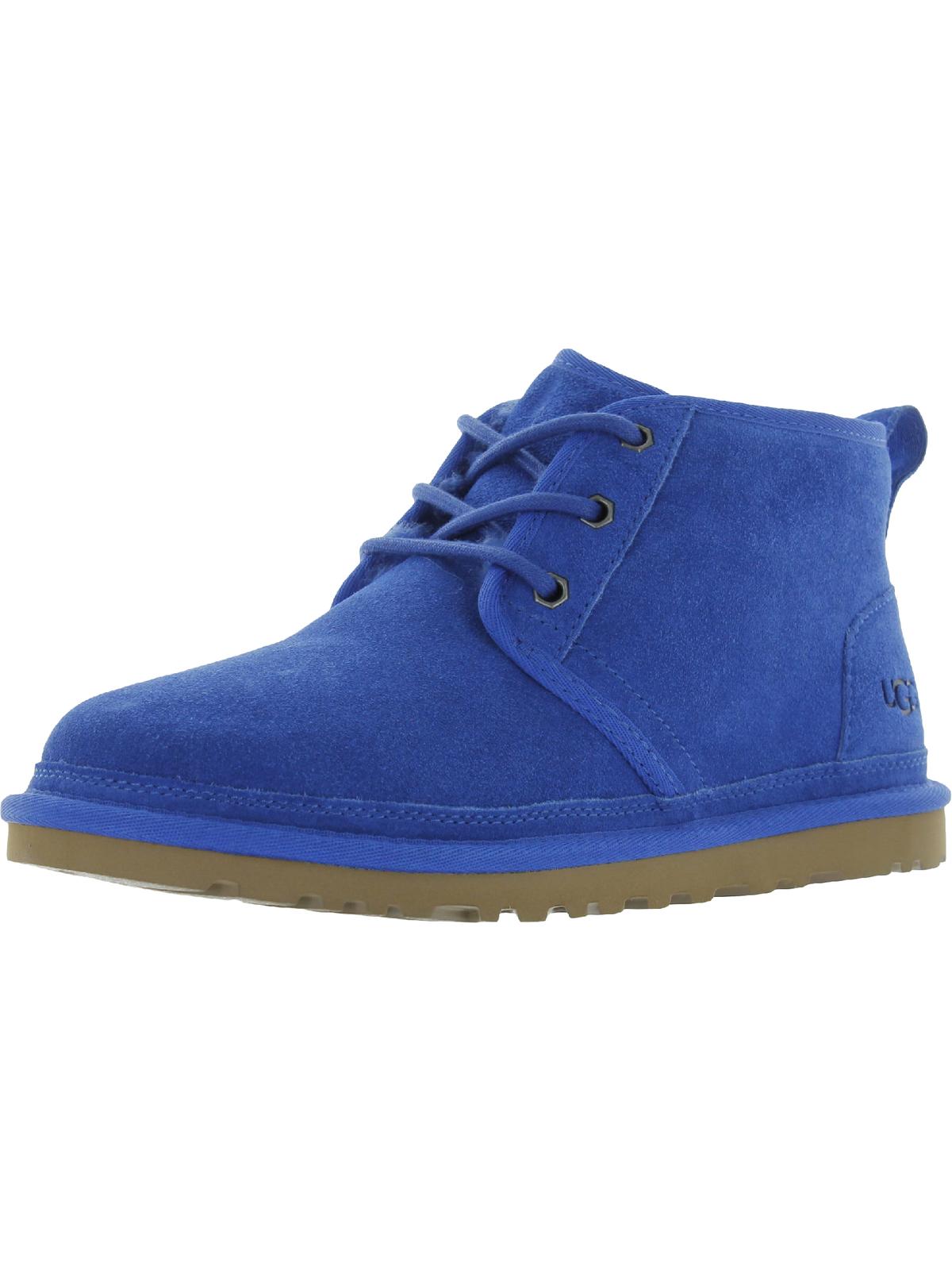 Neumel Womens Suede Shearling Casual Boots