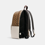 Coach Outlet Large Court Backpack In Signature Canvas