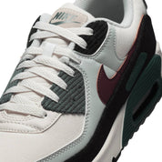 Men's Air Max 90 Premium Sneakers In Phantom/burgundy Crush-Vintage Green