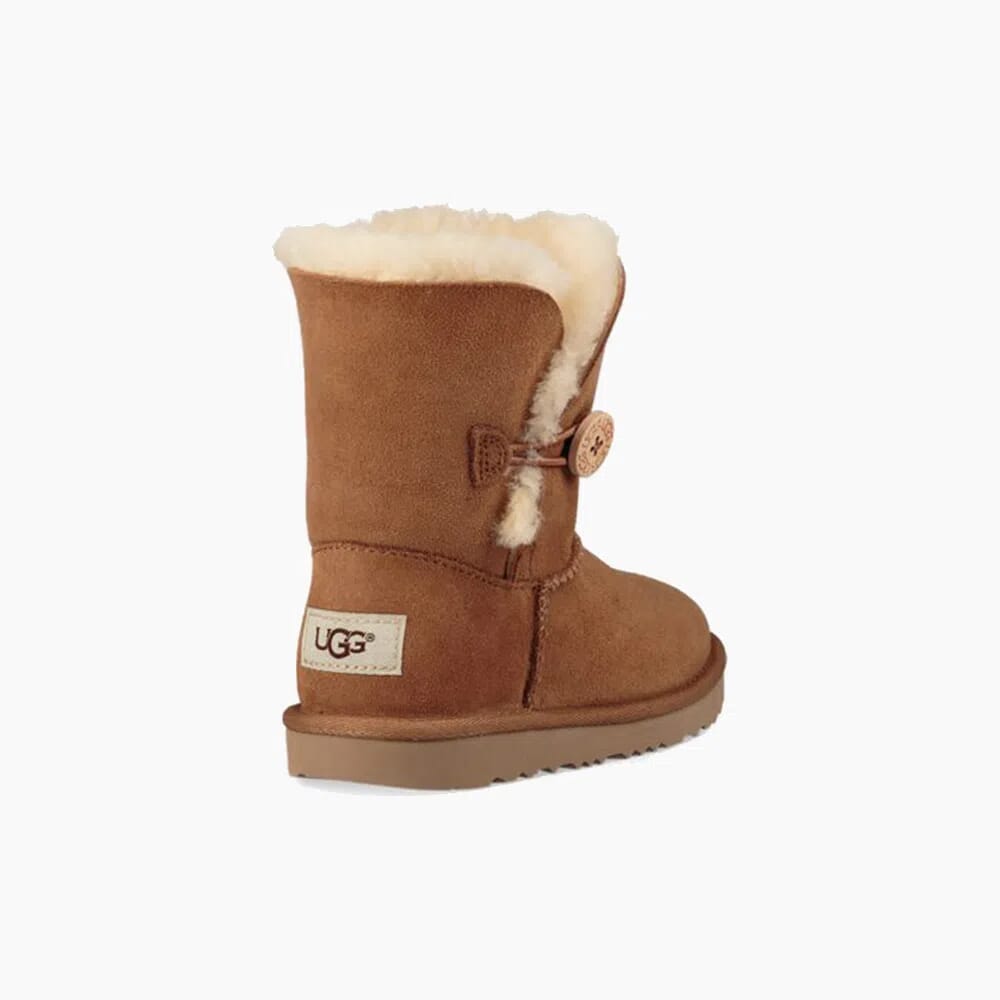 UGG Bailey Button II Chestnut  1017400K-CHE Grade-School