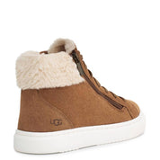 Women's Alameda Mid Zip Sneaker In Chestnut