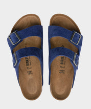 Birkenstock Arizona in Indigo Blue Leather