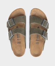 Birkenstock Arizona in Thyme Suede