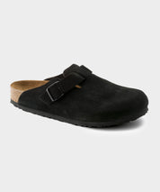 Birkenstock Boston Suede in Black