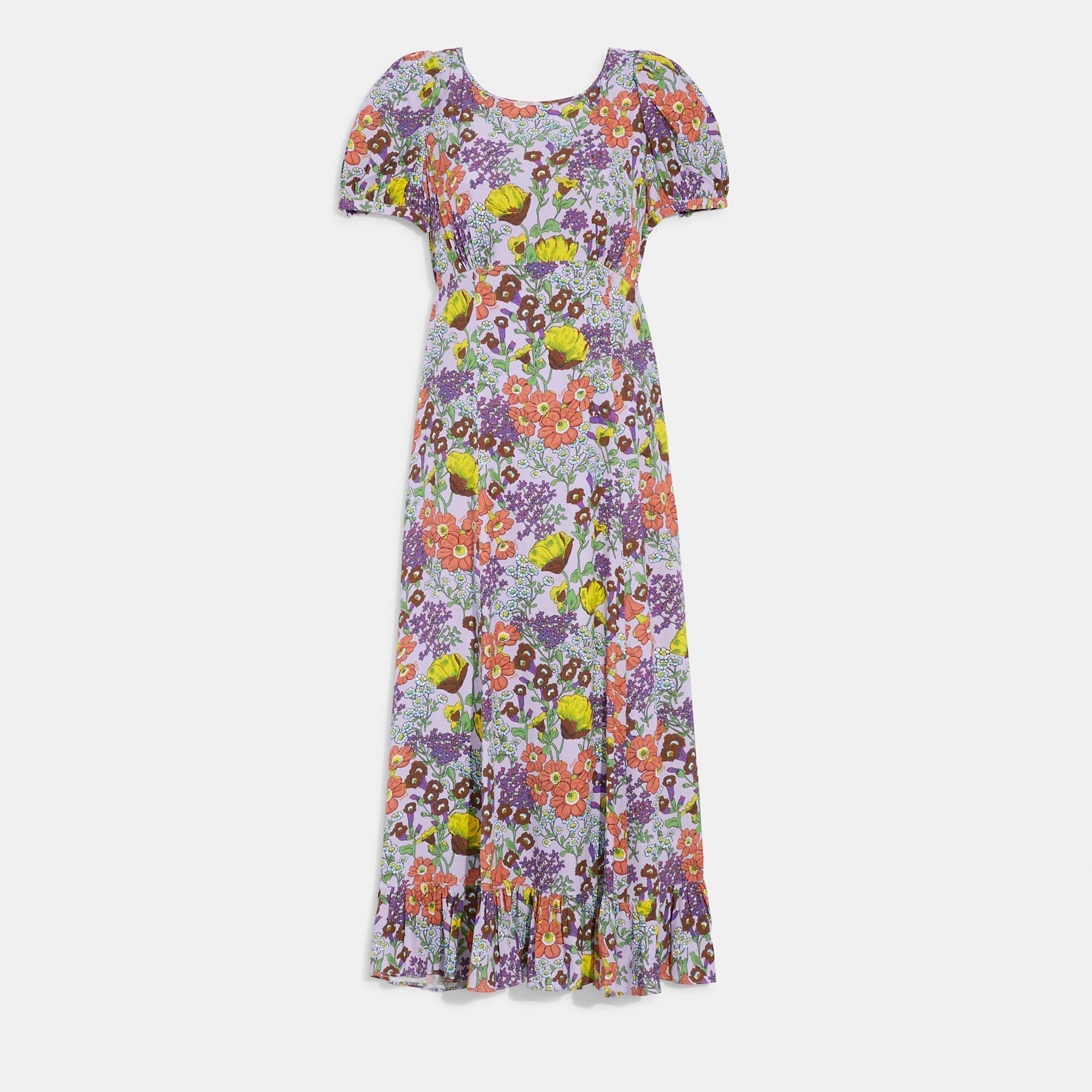 Coach Outlet Floral Midi Dress