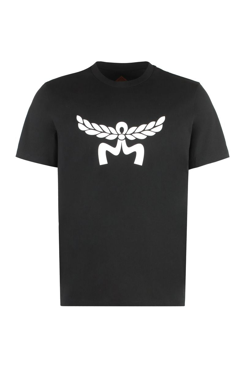 Mcm Cotton Crew-Neck T-Shirt